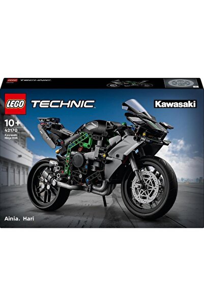 LEGO ® مجموعة بناء دراجة نارية تكنيك كاواساكي نينجا H2R للأطفال فوق 10 سنوات (643 قطعة)