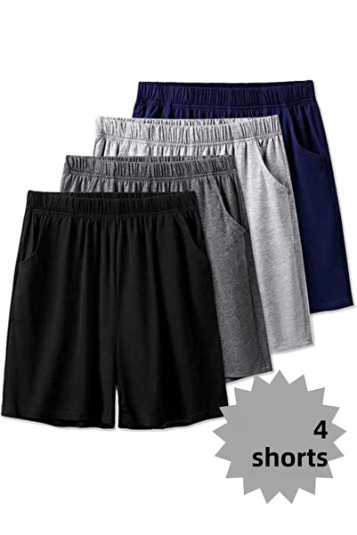 JustBS شورت عملاق مكون من 4 قطع