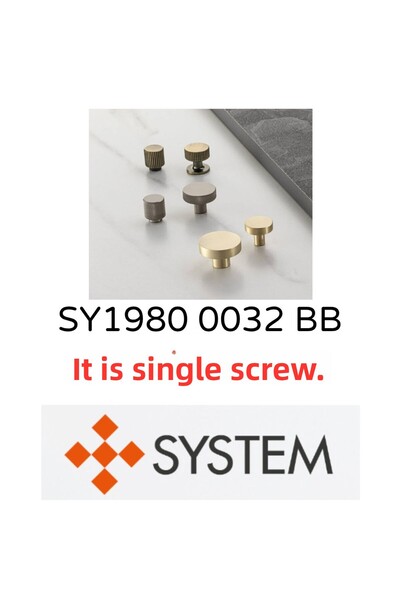 System Sy1980 0032 Bb Matte Yellow Color Modern Single Handle