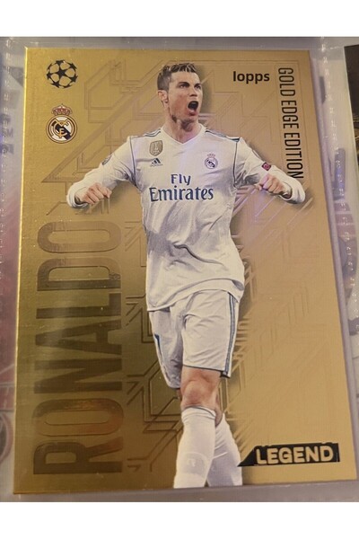 Topps إصدار جولد إيدج كريستيانو رونالدو ماتش أتاكس 2024/2025 ريال مدريد 24/25