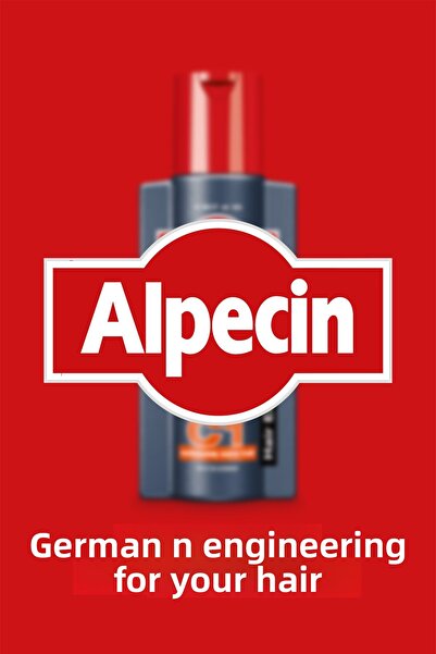 ALPECİN Caffeine C1- Anti-Spill - Double Effect Shampoo 250ml