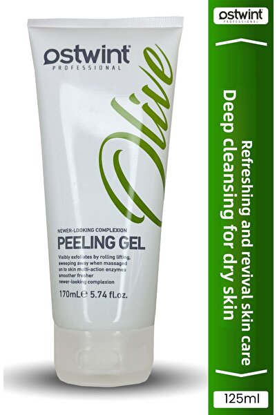 Ostwint جل تقشير احترافي للعناية بالبشرة بالزيتون 170 مل منقي ومنشط وملس