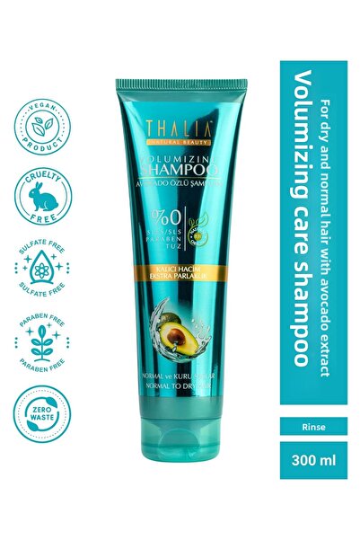 Thalia Avocado Extract Care Shampoo - Dry and Normal Hair 300 ml