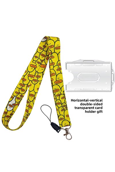 doktorbonem Curea galbenă pentru card de rață pentru card de identitate Curea...