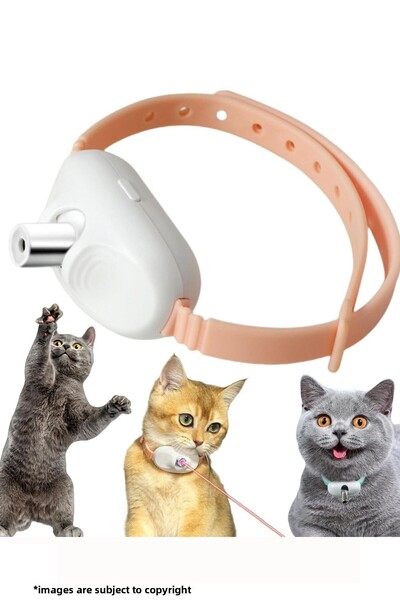 ego home Smart Laser Leash Cat Toy Educational Cat Exercise Toy Cat Leash Laser