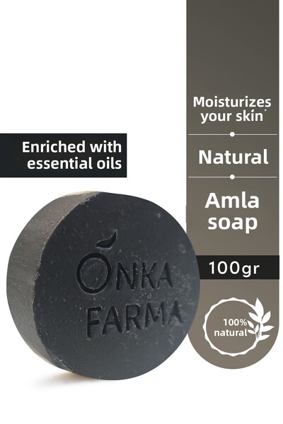 OnkaFarma Onka Farma Amla Natural Soap 100 Gr Hair Beard Care Solid Soap