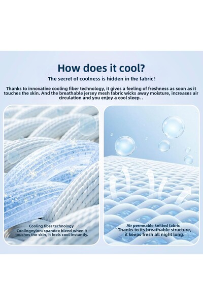 VELORAHOME Ice Chill Cooling Quilt –Double- Green