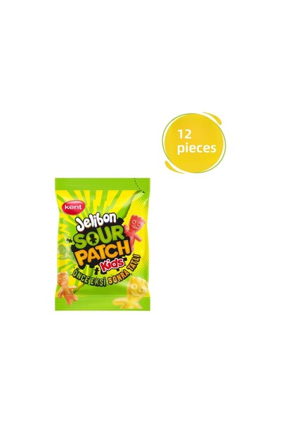 Jelibon Sourpatch Kids 80 Gr - 12 Pack