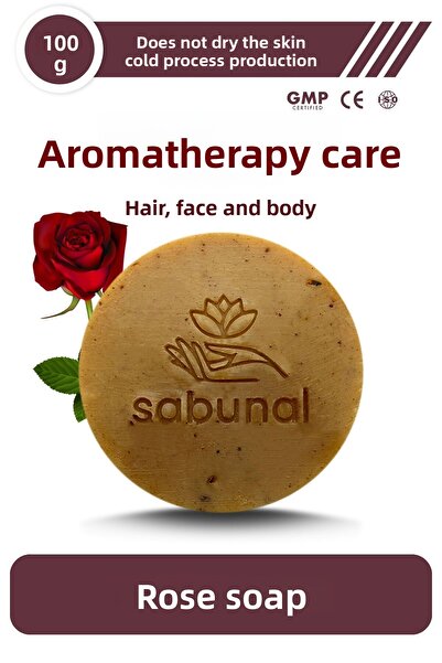 sabunal صابون الورد - العناية بالبشرة بالروائح العلاجية 100 جرام