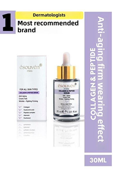 Esouven Cosmetics مصل Esouven Paris Collogen & Peptide المضاد للشيخوخة ومضاد ...