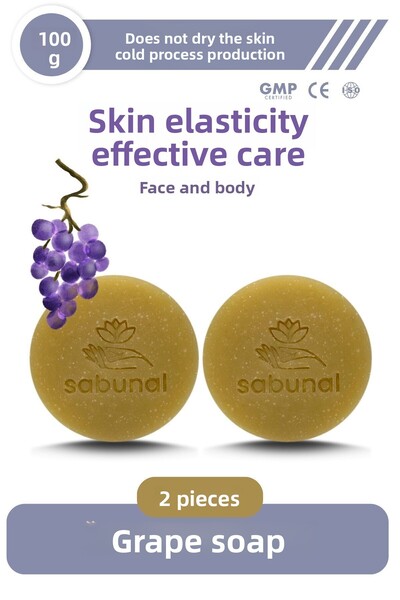 sabunal Grape Soap 2 Pieces - Skin Elasticity Soap