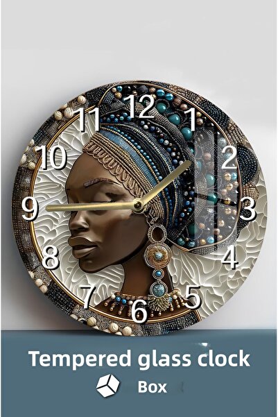 kutuTR The New Name of Elegance: 3D Look Tempered Glass Watch – 33 cm Csdw358