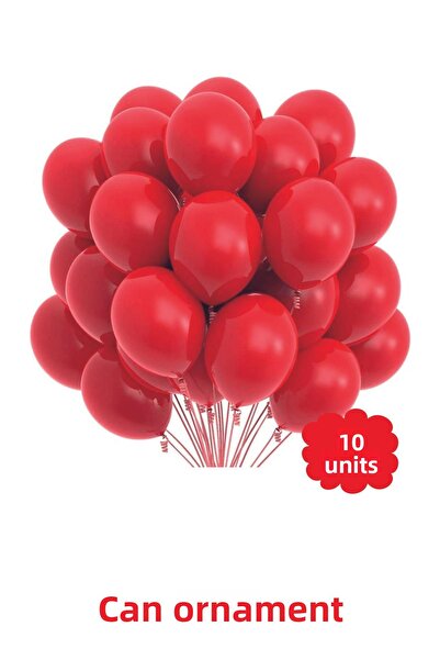 Cansüs 10 Pastel Balloons - 12 Inches