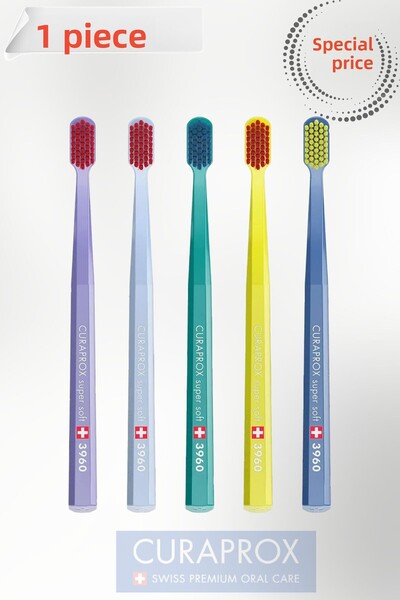 Curaprox Cs 3960 Super Soft Toothbrush – Softer, More Intense, More Effective (1 Pc)
