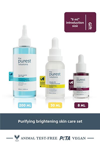 The Purest Solutions Set de îngrijire a pielii pentru purificare și strălucire