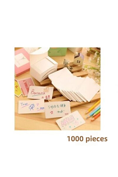 Copyder بطاقات ملاحظات عملية 1000 قطعة قطع بيضاوية - ورق ملاحظات مكعب - الجامعة