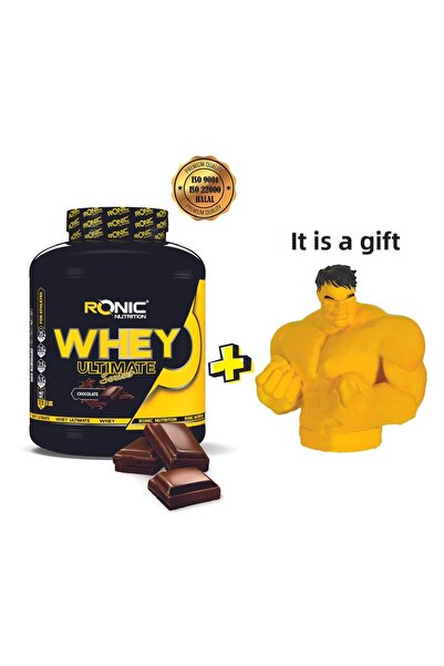Ronic Nutrition Whey Protein 2270 g Chocolate Flavored Ronic Hulk with Trinket Gift
