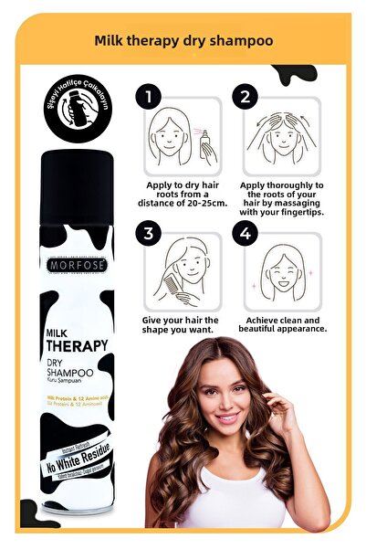Morfose Milk Therapy Dry Shampoo 200 ml