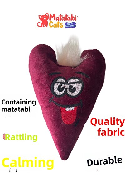 MATATABİ CATS Love Matatabi Content Furry Fabric Cat Toy with Sound 15 Cm (Does Not Contain Catnip/Herb)