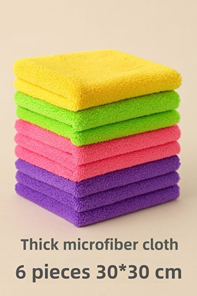 DUFF CLEAN Pânză din microfibră de calitate super absorbantă 30x30cm 6 buc