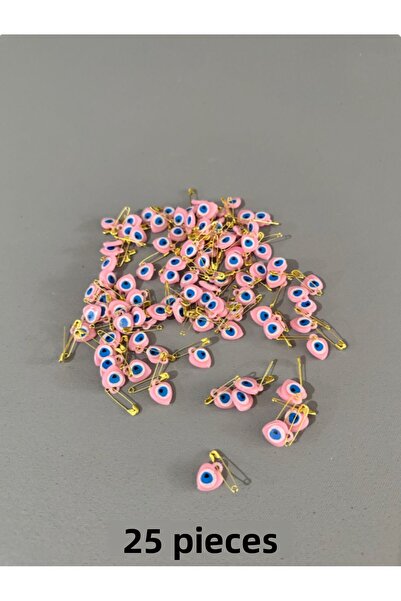 edalle Pink Safety Eye Beads 25 Pieces