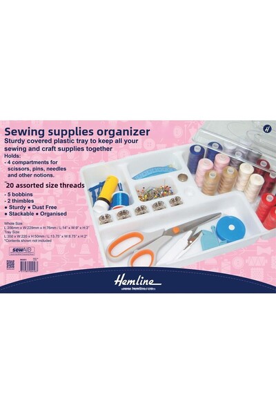 balım hobi evi صندوق منظم لوازم الخياطة