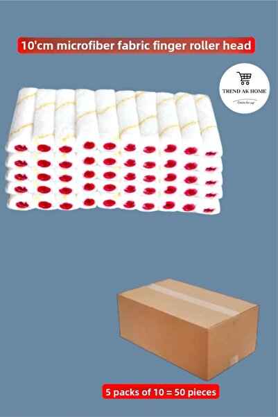 OSKAR FIRÇA رأس احتياطي لبكرات الأصابع من قماش الألياف الدقيقة مقاس 10 بوصات ...