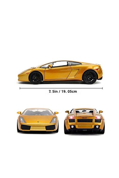 welcomein Die Cast Collectible Metal Licensed Fast & Furious Lamborghini Gallardo 1:24 Scale