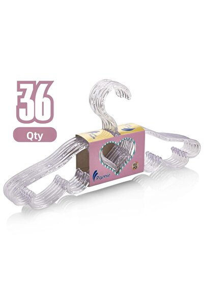 Beray 36 قطعة من شماعات الملابس المصنوعة من الكريستال من ملاك