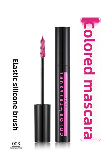 Flormar Color Treasure Volumizing & Highly Pigmented Color Mascara (003 Rose ...