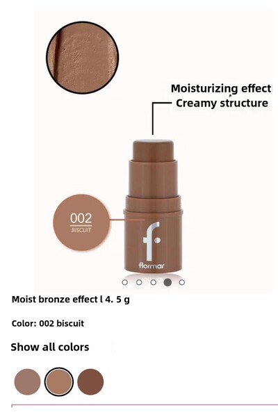 Flormar To Go Bronzer Stick 02 Biscuit