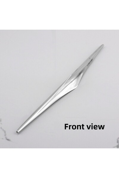 Badem10 Mâner din metal cromat Olivin 192 mm - 19,2 cm Sertar de mobilier Dulap de bucătărie Mânere dulap Mâner