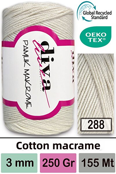 Diva İplik Diva Bumbac Macrame 288 Os