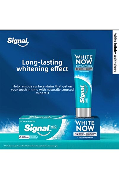 MATMEL معجون أسنان سيجنال وايت ناو إكسترا فريش 75 مل