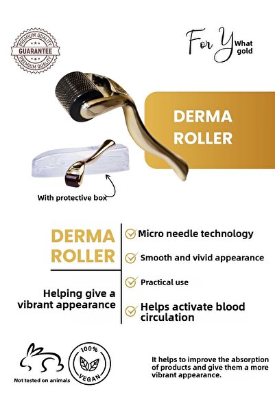 For You Gold Dermaroller (goldenroller)