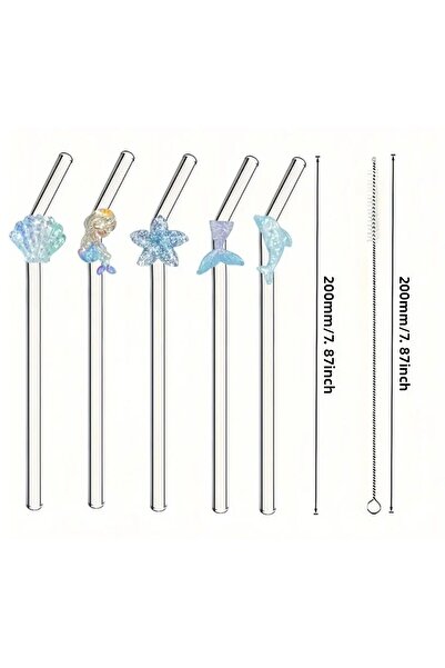 Miki & Miki Glass Pipette Ocean Series 5 Pcs, Birthday