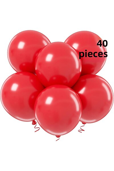 Baloncu Dükkanı بالون أحمر من اللاتكس لأعياد الميلاد وحفلات الزفاف والتخرج وح...