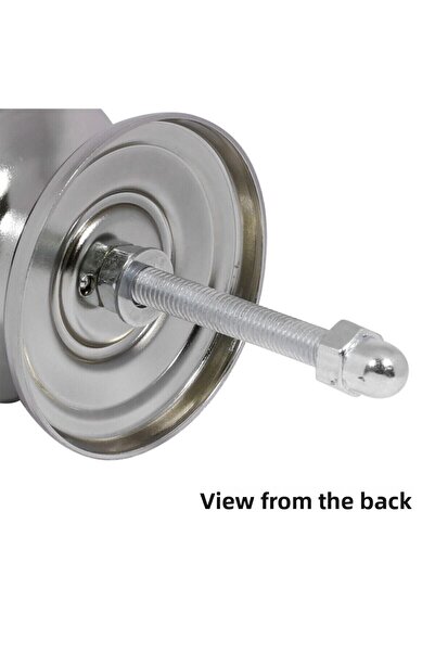 Nobel Gülkumru Door Knocker Door Knob Bollard Handle Nickel Satin Metal Knocker