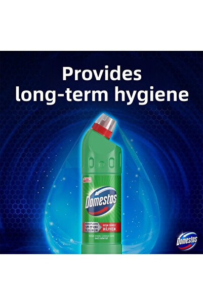 Domestos Bleach Intense Consistency Maximum Hygiene Mountain Breeze 750 ml X4 Pieces