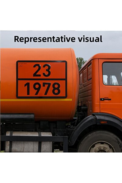 Badem10 Metal 40X30 cm Sheet (1 Piece) 23-1978 Liquid Propane Liquid Propane Transportation Dangerous Goods