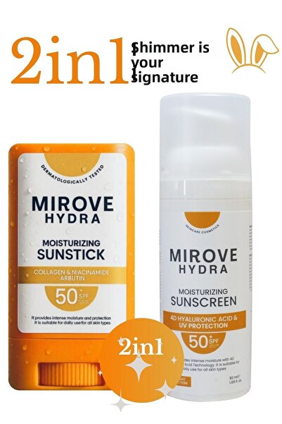 mırove Hydra Sun and Sun Stick Sunscreens