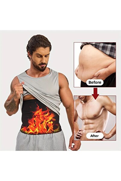 Sh Mağazacılık جهاز شد الخصر للجسم، أداة تشذيب الخصر، مدرب البطن، حزام حراري لتمارين التعرق والساونا