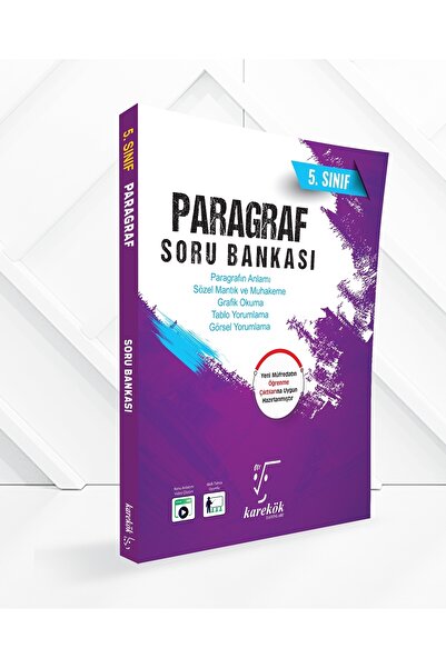 Karekök Yayınları 2025-2026 Karekök 5.SINIF PARAGRAF SORU BANKASI