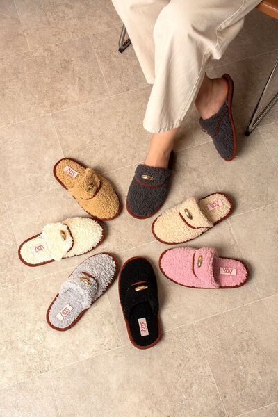 STOCON Yumoş Жіночі зимові домашні капці Капці для приданого Подарункові капці Домашні капці 1143