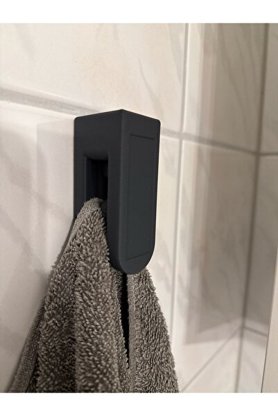 RAM GROUP Havlu Askısı - Havluluk - Yapışkanlı - Tekli - Banyo Aksesuarı