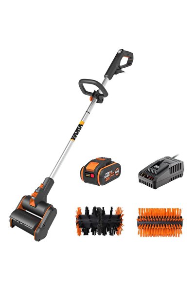 Genel Markalar WG441E.9 20Volt 165mm Profesyonel Çok Amaçlı Zemin Fırçası (Ak...