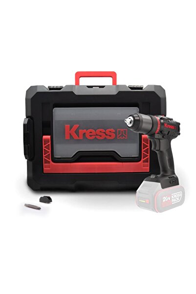 Kress KUA71.91 20Volt Kömürsüz Profesyonel Şarjlı Matkap (Akü Dahil Değildir)
