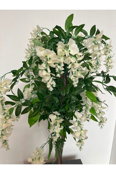 GREEN TOWN Artificial Green Wisteria Trees - 120cm