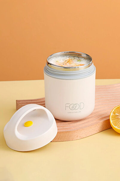 Cin 510 ml, 304 Çelik, Yemek Saklama, Yemek Taşıma, Yemek Termosu, Mama Termosu, Sefer Tası, cin415by