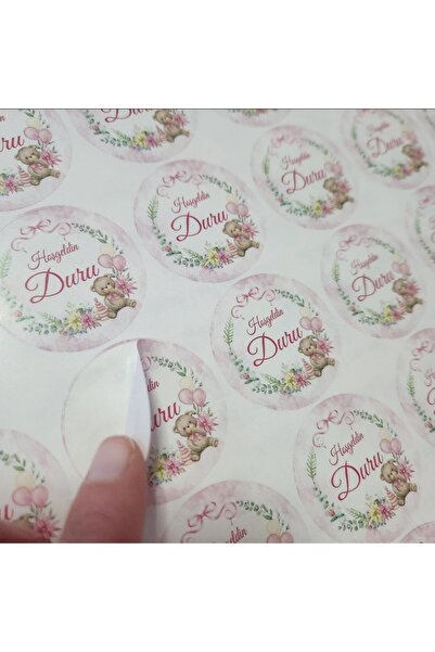 fırsatlar diyarı Ayıcık Tema Hoşgeldin Bebek Mevlit Doğum Günü Hediyelik Etik...